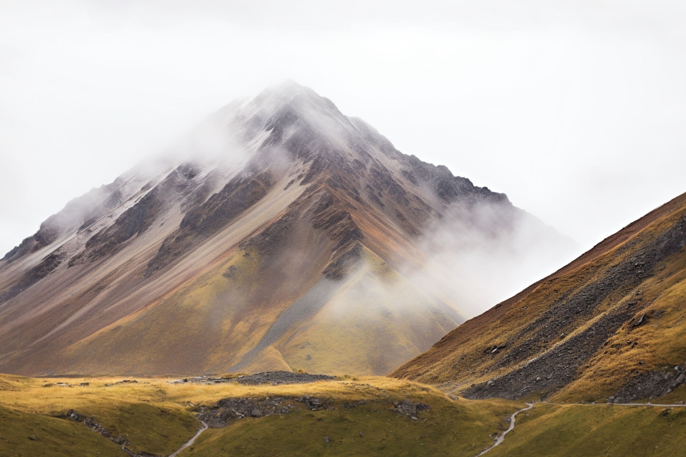 Montagnes stylisées